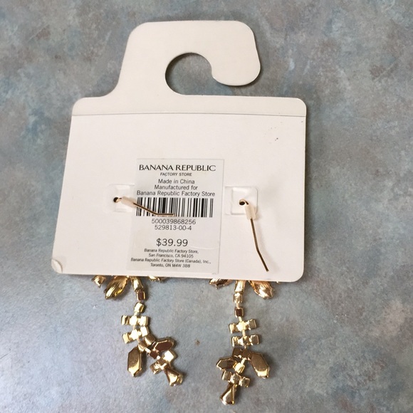 Banana Republic drop earrings - Picture 2 of 2